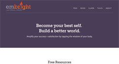 Desktop Screenshot of embright.org